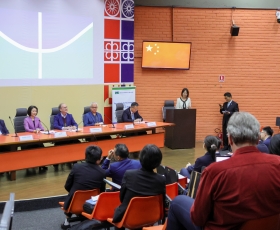 Visita da delegação da Embaixada da China no Brasil à Universidade de Brasília (UnB)